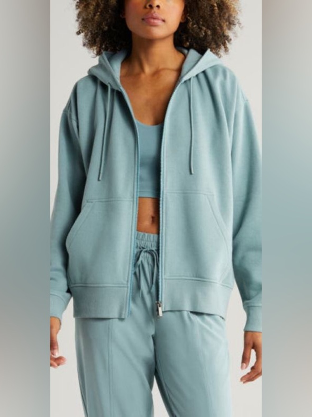 zella Cloud Zip Hoodie - Picture 1 of 4